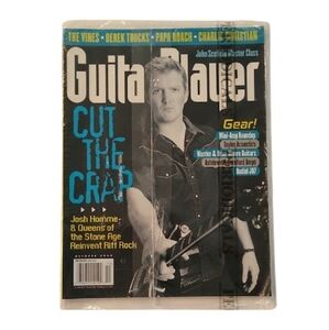 🎸JOSH HOMME OCTOBER 2002 GUITAR PLAYER MAGAZINE ISSUE
